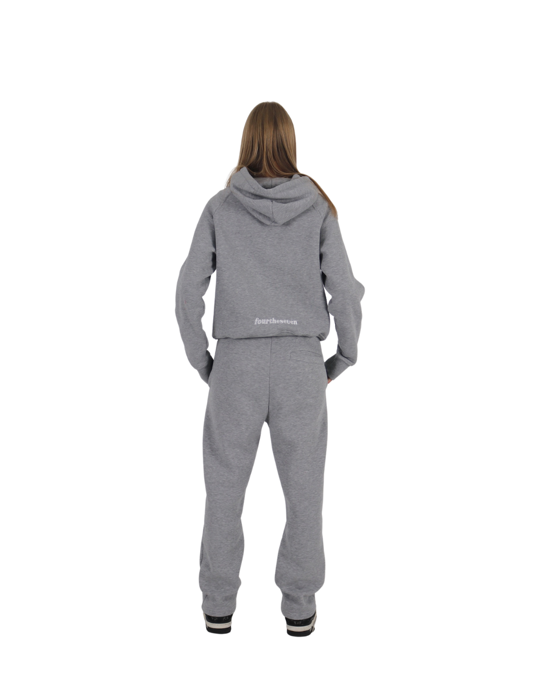 OVERSIZE GREY HOODIE 4THE7