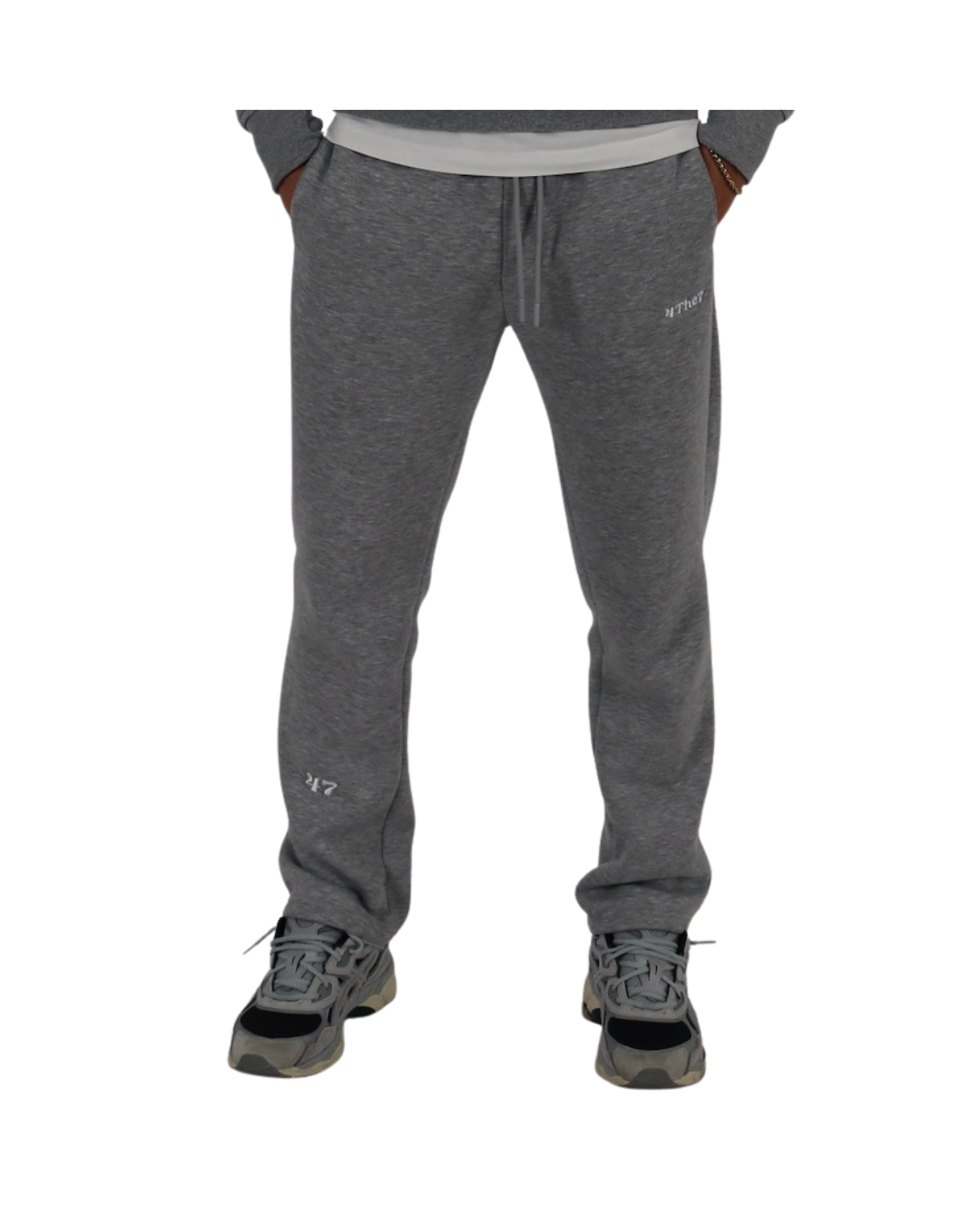 OPEN LEG JOGGER GREY 4THE7