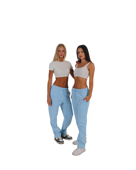 OPEN LEG JOGGER BLUE 4THE7