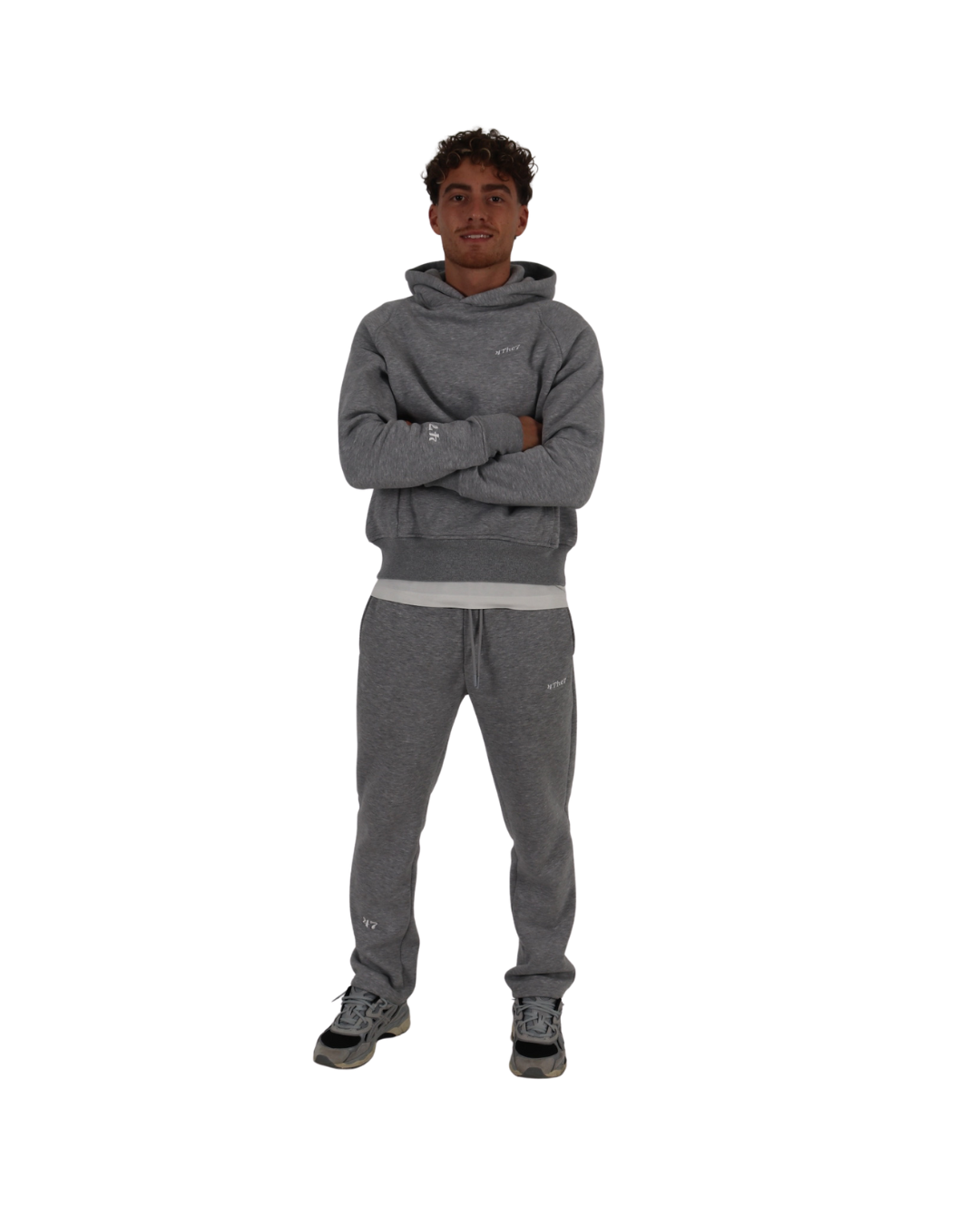 OPEN LEG JOGGER GREY 4THE7