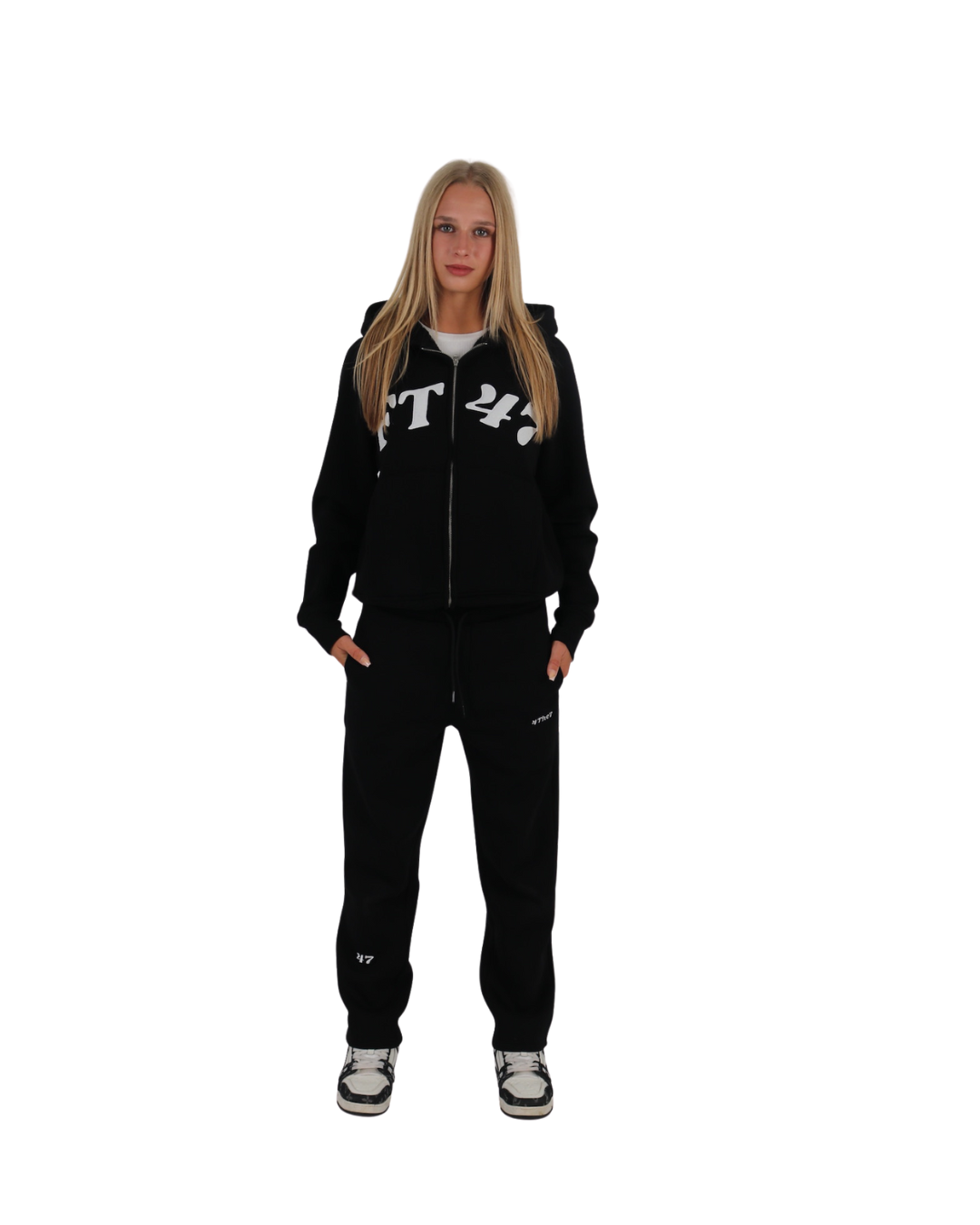 OVERSIZE BLACK ZIPPER 4THE7