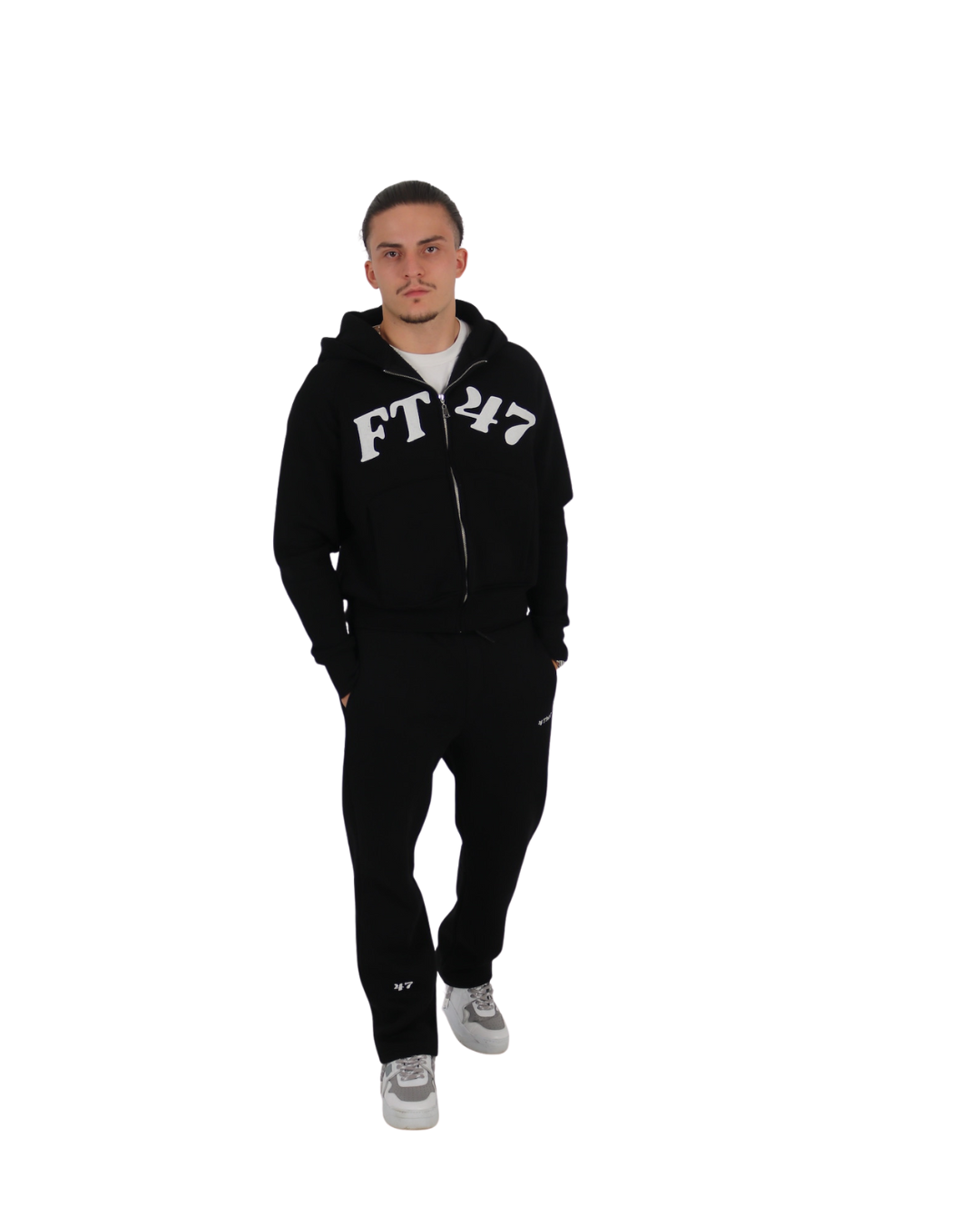 OVERSIZE BLACK ZIPPER 4THE7