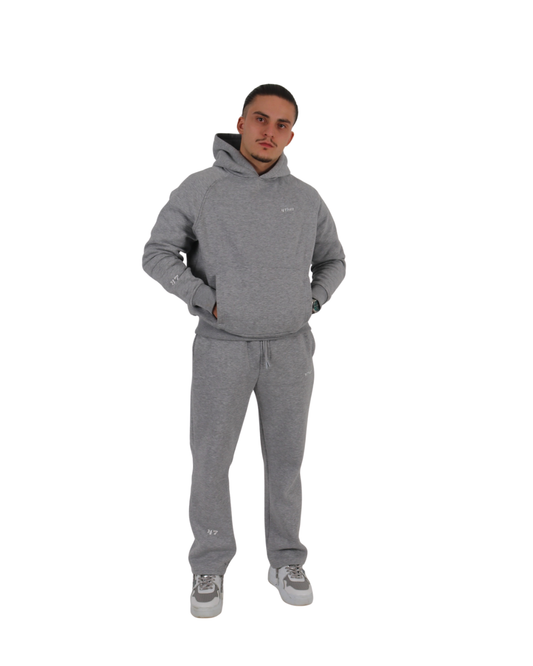 OVERSIZE GREY HOODIE 4THE7