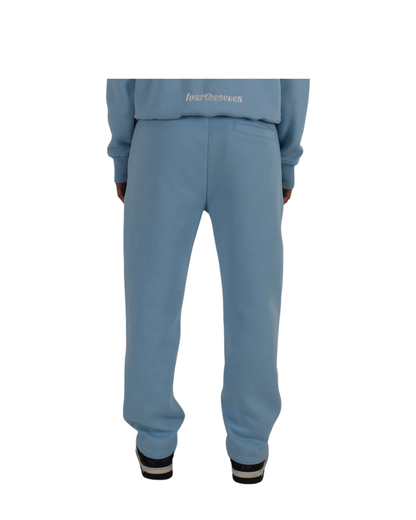 OPEN LEG JOGGER BLUE 4THE7