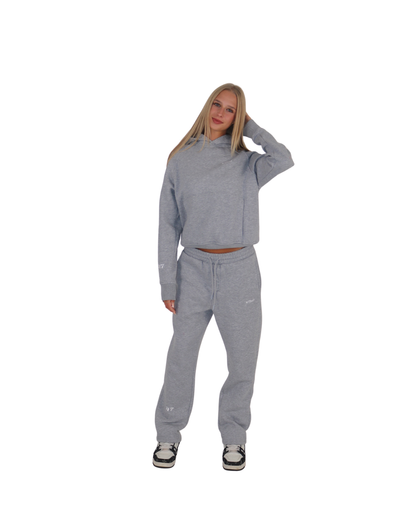 OPEN LEG JOGGER GREY 4THE7