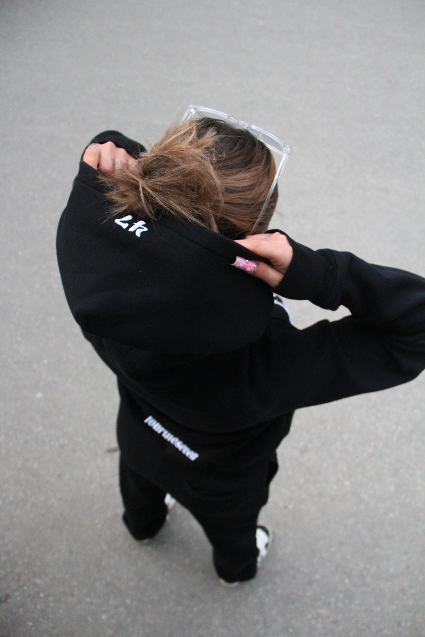 OVERSIZE BLACK ZIPPER 4THE7