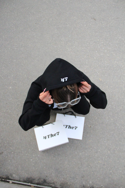 OVERSIZE BLACK ZIPPER 4THE7