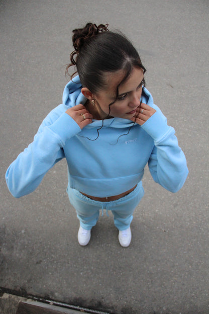 OVERSIZE BABYBLUE HOODIE 4THE7